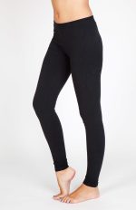 Womens Cotton Spandex Full Length Legging