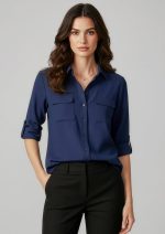 Womens Madison Long Sleeve Shirt