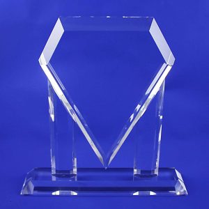 3D Crystal SM Trophy