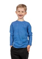 Kid's Stone Wash Long Sleeve T-shirt