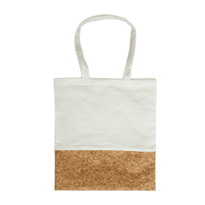 Nevada cotton calico bag with cork