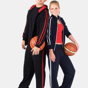 Womens Striped Track Pants