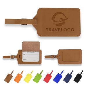 PU Leather Luggage Tag