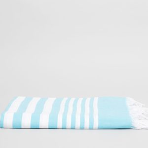 Turkish Beach & Pool Towel 400 gsm Aqua