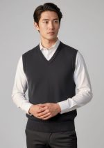 Mens Woolmix Knit Vest