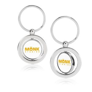 Metal Spinning Keychain