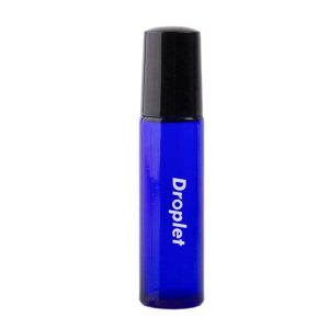 10ml Blue Glass Roll On Bottle