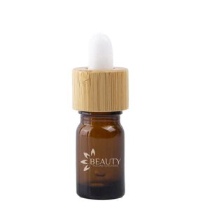 5ml Amber Dropper Bottle With Bamboo Lid