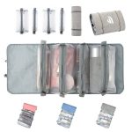 4 Fold Detachable Roll Up Makeup Bag