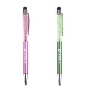 2 in 1 Crystal Stylus Pen