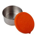 Stainless Steel Food Container With Silicone Lid