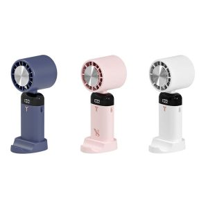 Semiconductor Refrigeration Handheld Fan With Phone Holder