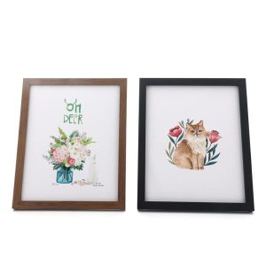 Simple Wooden 10'' Photo Frame