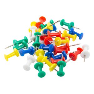 Plastic Color Push Pins