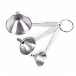 Stainless Steel Long Handled Funnel Set
