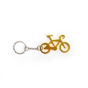 Bike Shaped Bottle Opener Keychain