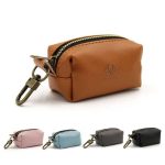 PU Leather Dog Poop Bag Holder