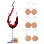 Custom Cork Wine Glass Charms