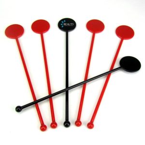 Customizable Plastic Swizzle Sticks