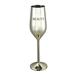 7.5 oz. Stainless Steel Champagne Glass