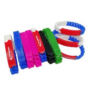 Custom Silicone Twist Bracelet