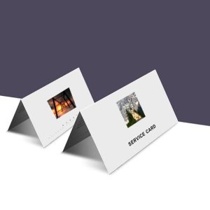 Custom Thank You Fold Card