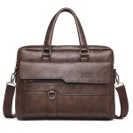 Men's PU Leather Messenger Bag