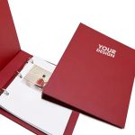 Custom Paper Cardboard 3 Ring Binder