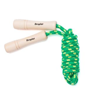 Wooden Handle Cotton Skipping Rope