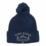 6 SEAM KNITTED BEANIE W/- POM POM