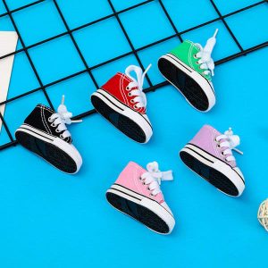 Canvas Sneaker Keychain