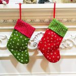 Christmas Stocking Shaped Gift Bag