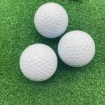 2pcs Golf Ball With Plastic Tube