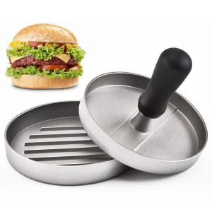 Hamburger Patty Press With Logo
