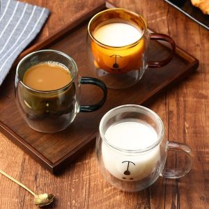 Double Wall Glass Coffee Cup
