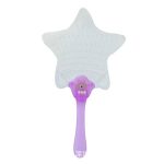 LED Light Up Flashing Flat Hand Fan