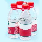 4 Pack Plastic Water Bottle Holder