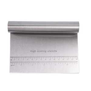 Dough Scraper With Measuring Scale