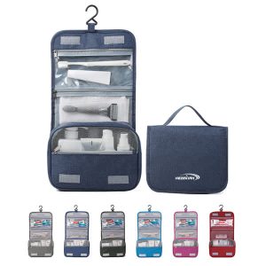 Portable TriFold Travel Hanging Wash Toiletry Bag