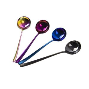 Stainless Steel Rainbow Soup Spoon