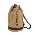 Canvas Retro Drawstring Bucket Backpack