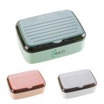 Plastic Portable Soap Case With Lid