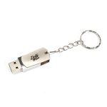 Rotating USB Flash Drive Keychain