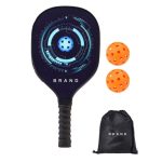 Long Handle Pickleball Paddles Set