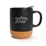 Cork Bottom Ceramic Mug