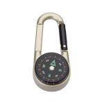 Zinc Alloy Carabiner Compass
