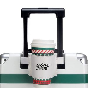 Luggage Handle Cup Holder