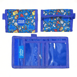 Trifold Coin Purse With Keychain